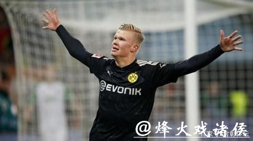 德甲-哈兰德替补首秀戴帽 多特5-3逆转奥格斯堡